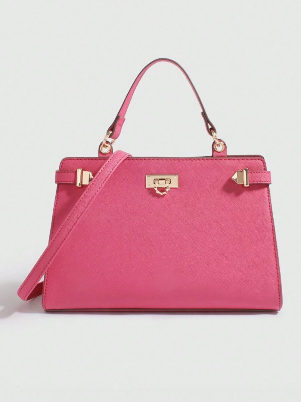 Hot Pink Elegant Women's Purse - Picture 2 of 5